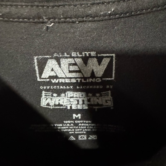 AEW Inner Circle Logo Chris Jericho Wrestling Hagar Ortiz T-Shirt - Picture 5 of 7